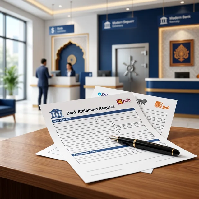 Bank Statement Application In Hindi